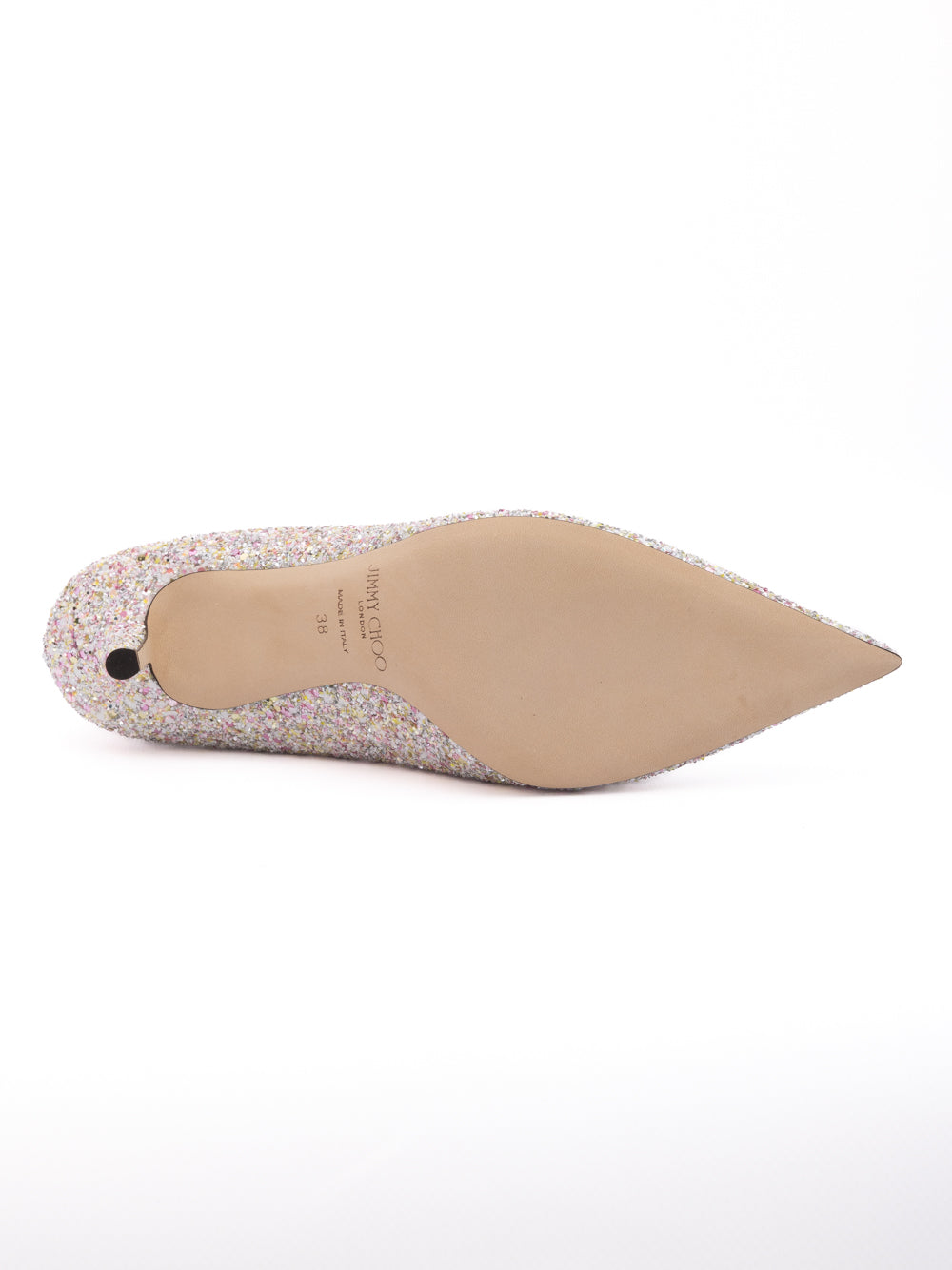 Jimmy Choo Candy Pink Glitter Love 85 Pumps
