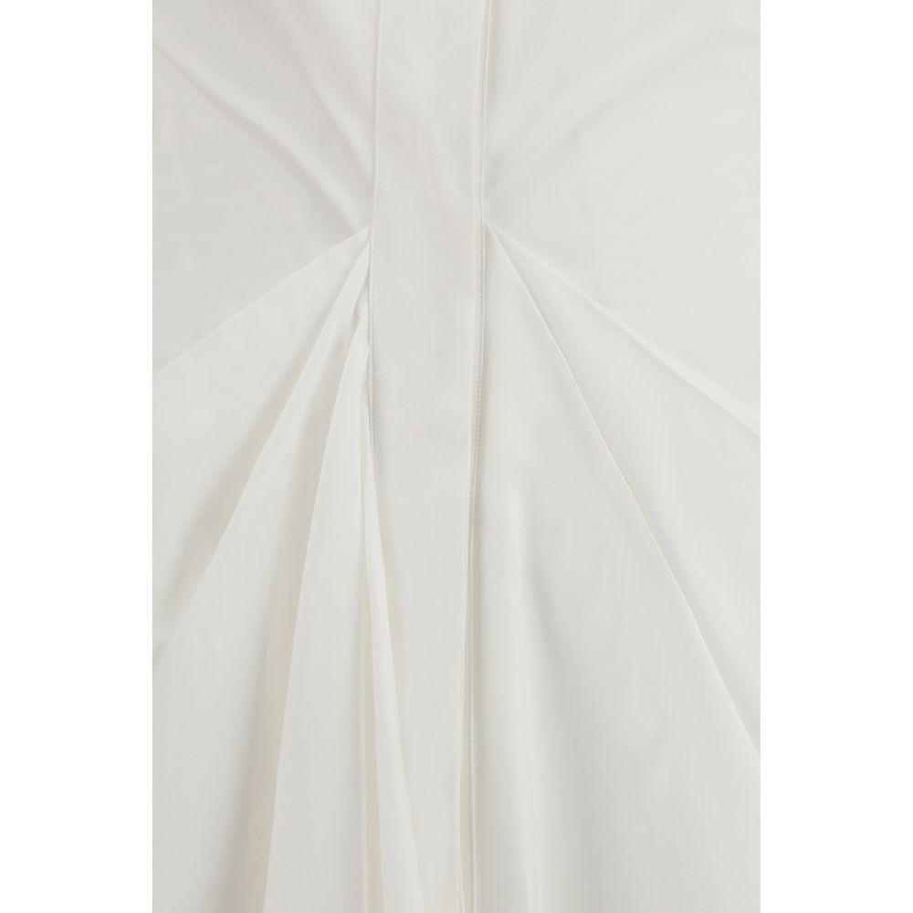 Givenchy White Cotton Casual Dress - Luxurious Couture Elegance