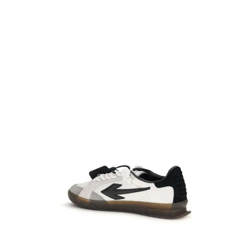 Elevate your style with Off-White Multicolor Calf Leather Bos Taurus Low Top Sneakers, where exquisite craftsmanship meets contemporary elegance for the discerning individual.