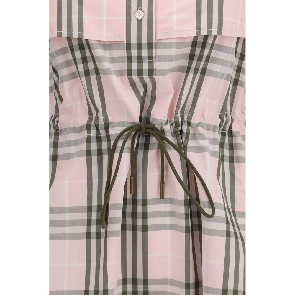 Burberry Multicolor Cotton Casual Dress, Artisanal Luxe Elegance
