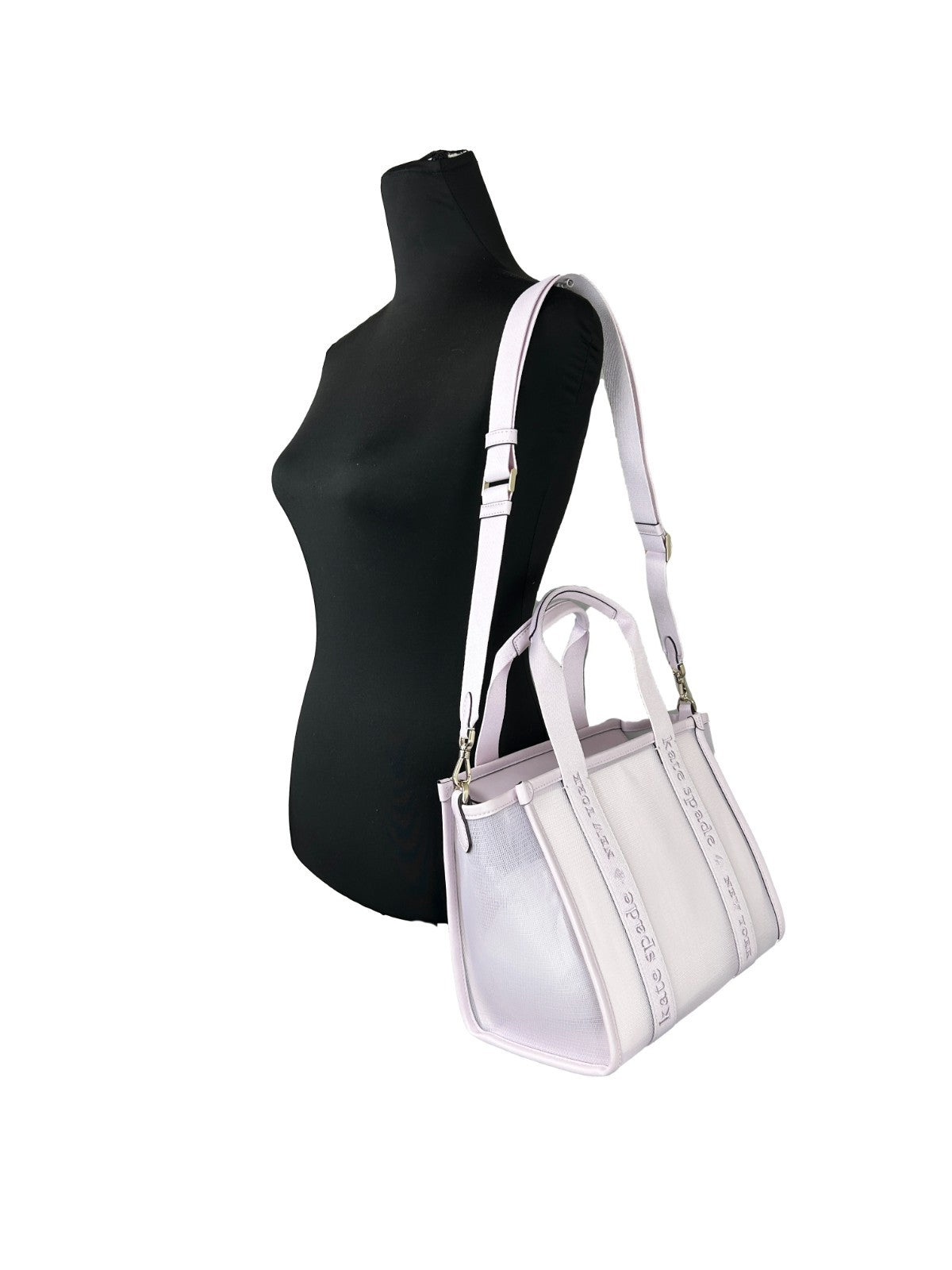 Kate Spade Canvas Kip Small Tote Crossbody Bag