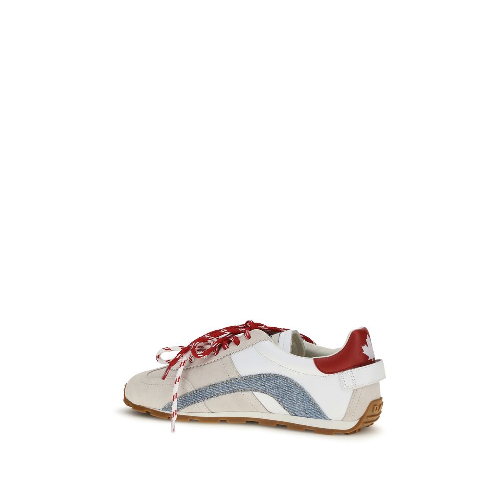 Dsquared² Bos Taurus Low Top Sneakers – Artisanal Luxury Footwear