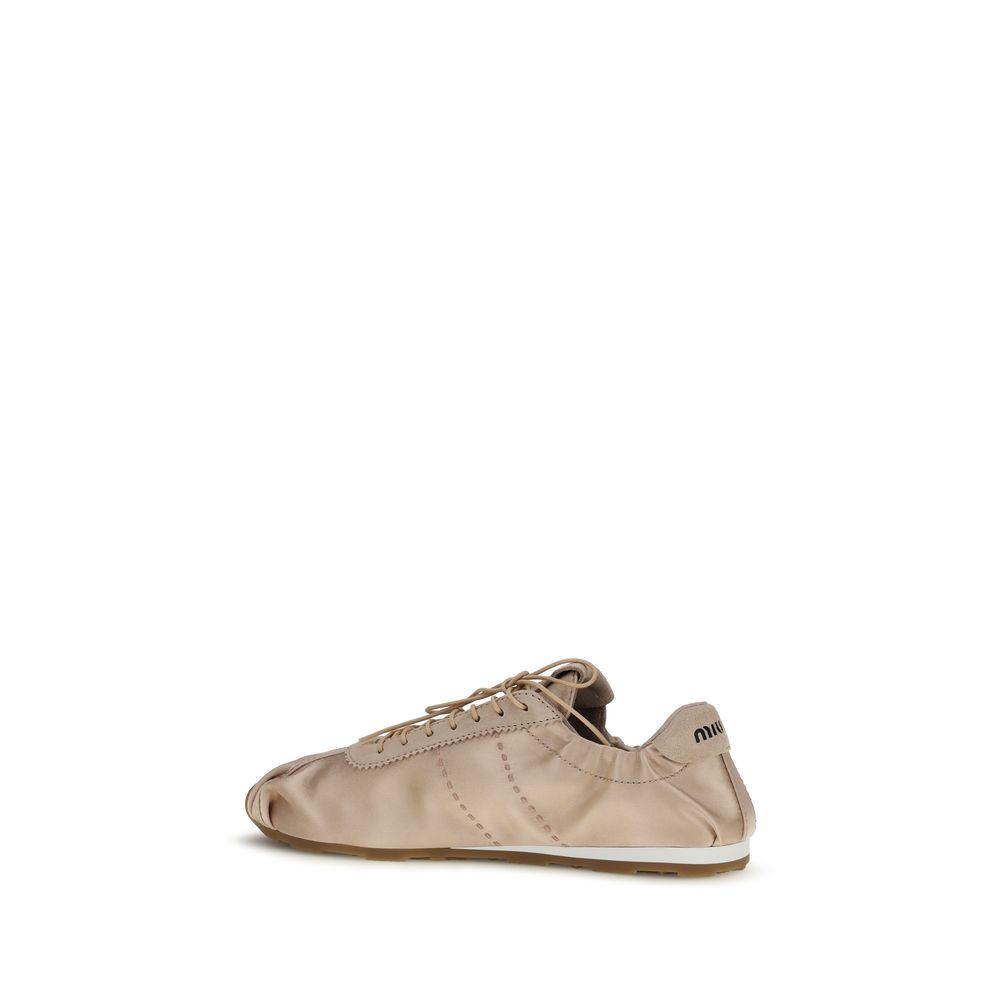 Miu Miu Multicolor Viscose Low Top Sneakers
