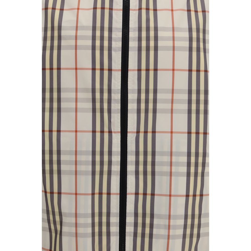 Burberry Reversible Check Hooded Jacket Couture 100% Polyester