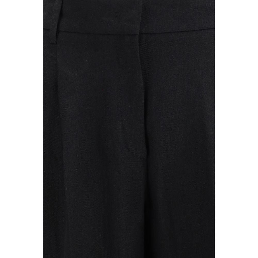 Elevate your wardrobe with Max Mara's Mstsumero Pants, crafted from pure délavé linen, embodying luxury and sophistication for every occasion.