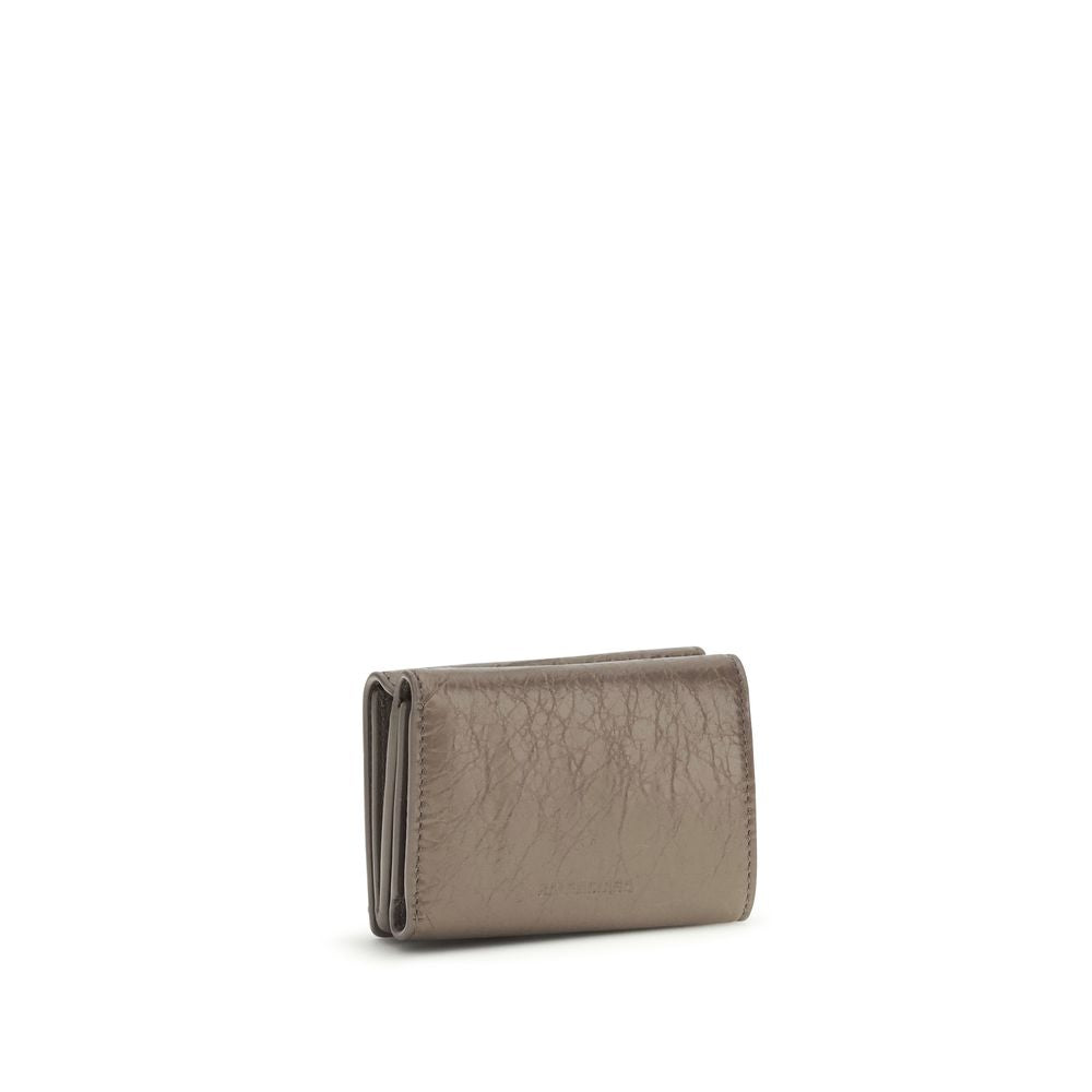 Balenciaga Black Lamb Ovis Aries Wallet - Artisanal Luxury