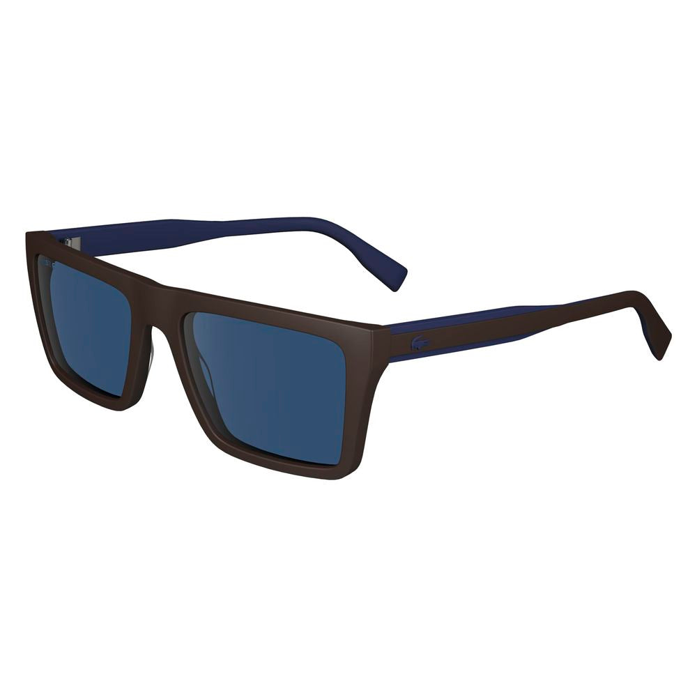 Lacoste Brown Injected Sunglasses - Timeless Luxury Eyewear
