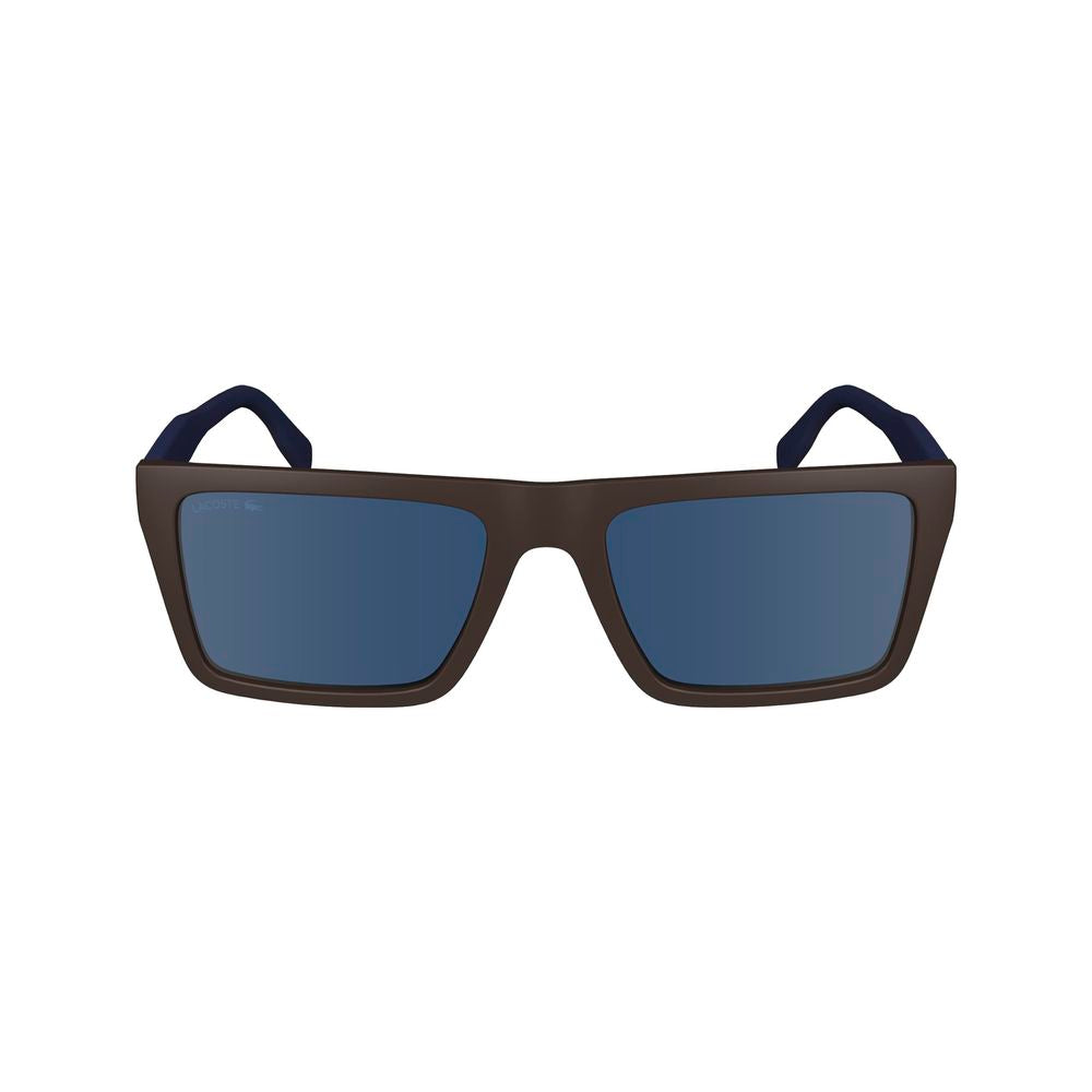 Lacoste Brown Injected Sunglasses - Timeless Luxury Eyewear