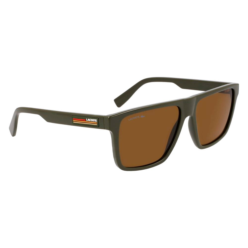 Lacoste Brown Injected Sunglasses - Timeless Luxury Eyewear