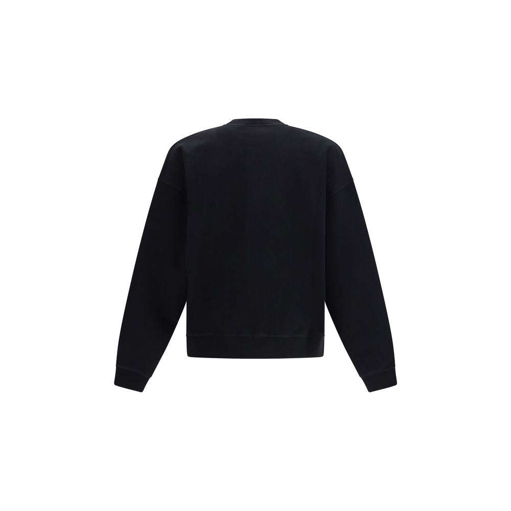 Dsquared² Black Cotton Sweatshirt - Artisanal Luxe Essentials