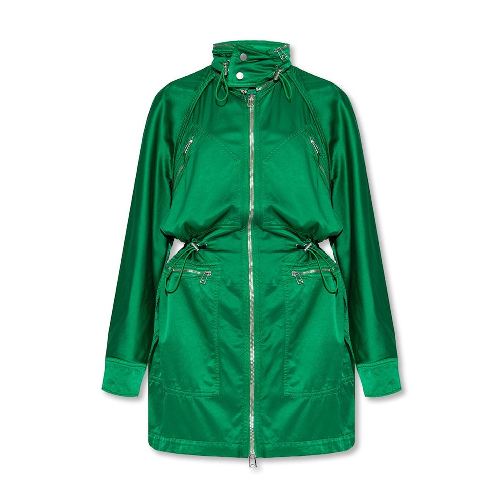 Bottega Veneta Bicolor Cotton Parka - Designer Couture Elegance