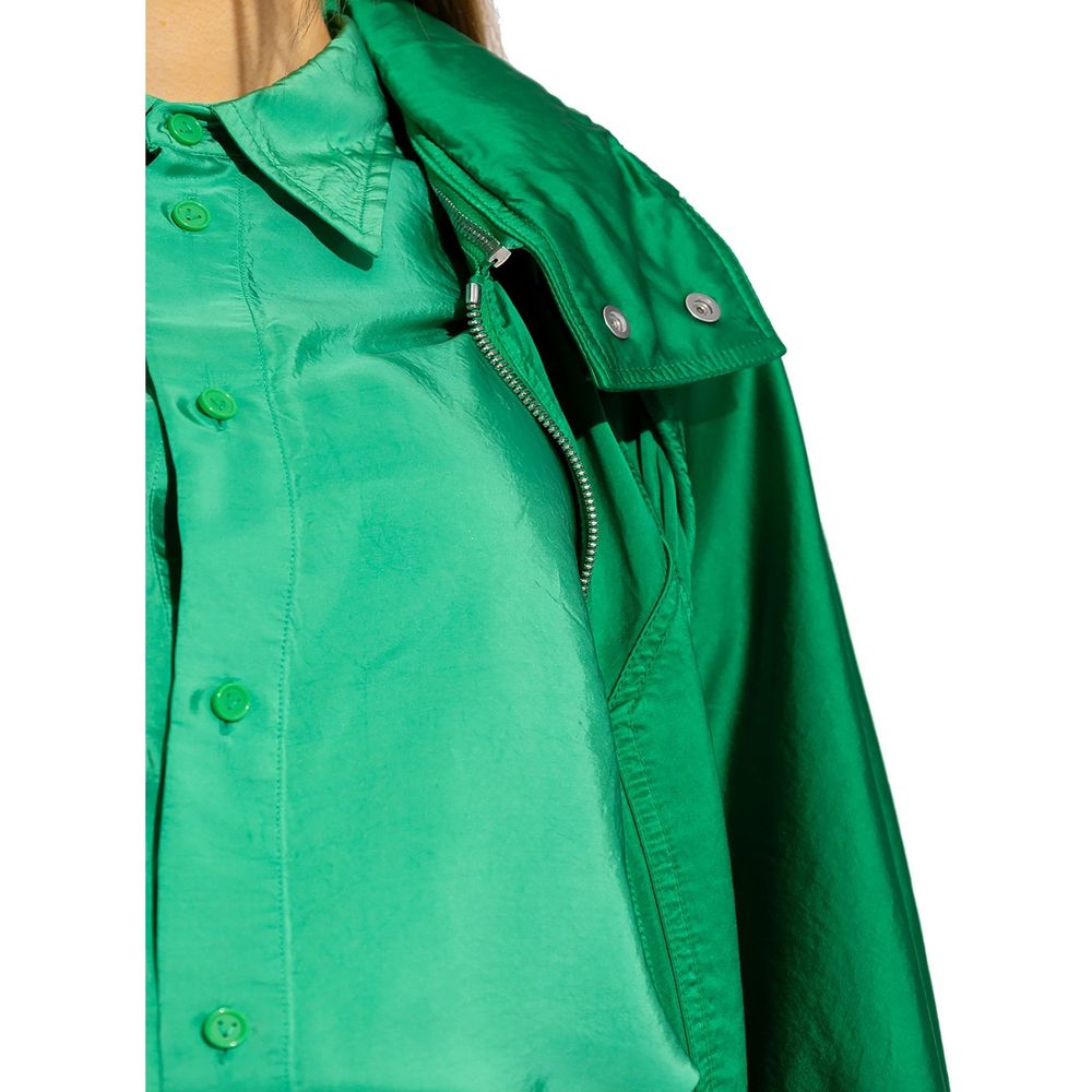 Bottega Veneta Bicolor Cotton Parka - Designer Couture Elegance