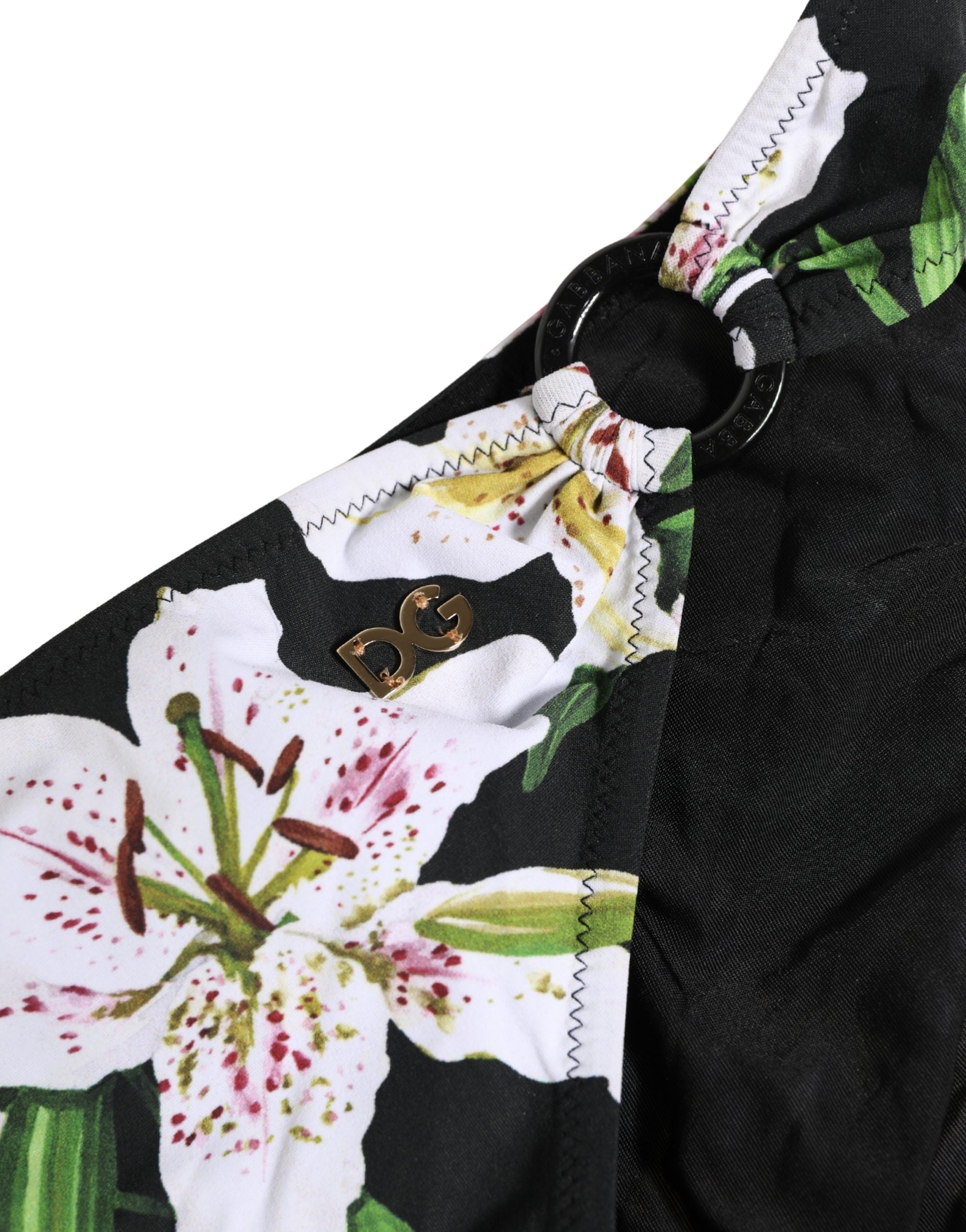 Dolce & Gabbana Multicolor Floral Silk Brief Panty Underwear