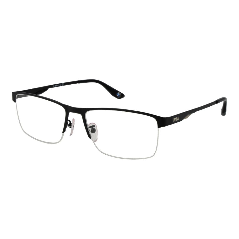 BMW Black Metal Glasses - Luxury Designer Frames for the Discerning
