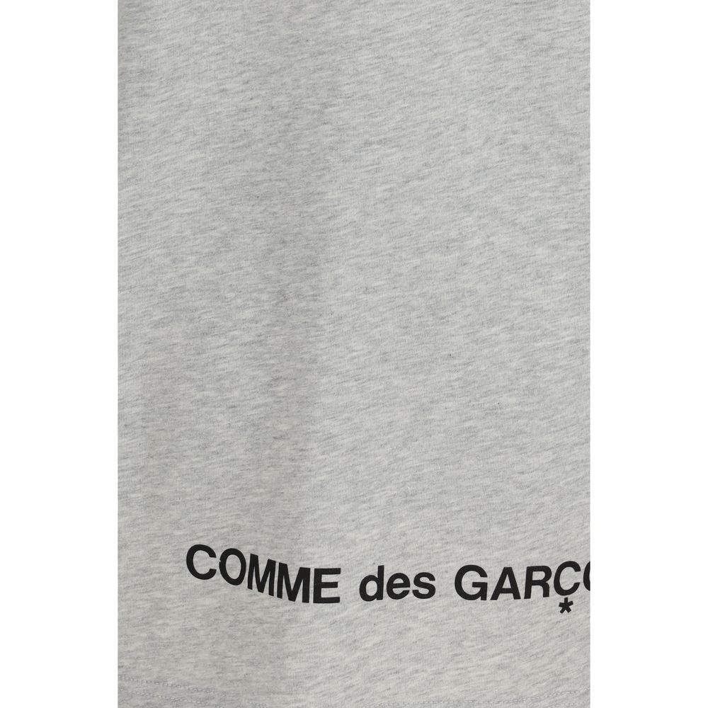 Comme Des Garçons Gray Cotton T-Shirt - Designer Luxury Essential