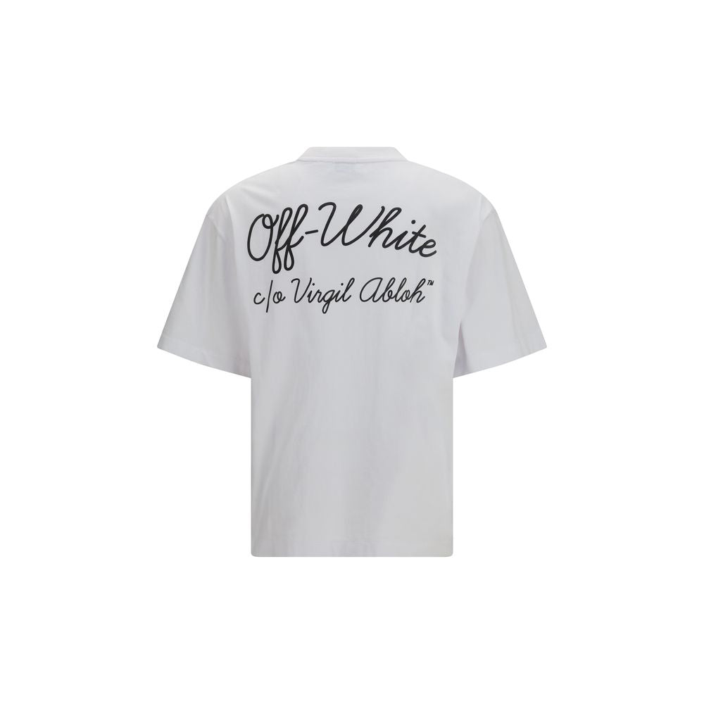 Elevate your wardrobe with the Off-White White Cotton T-Shirt, a perfect blend of luxury and urban sophistication crafted from 100% cotton for effortless style.