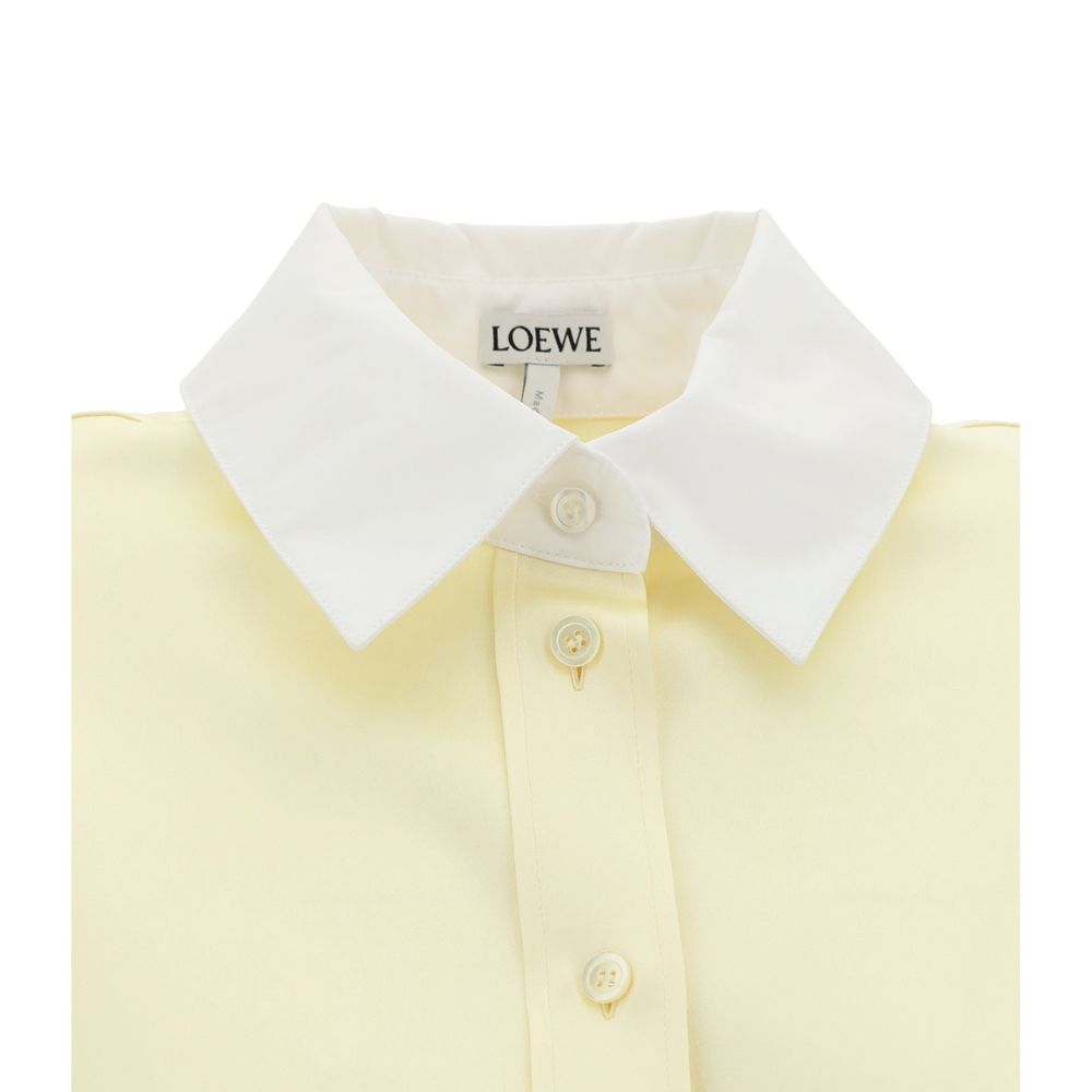 Loewe Bicolor Silk Shirt