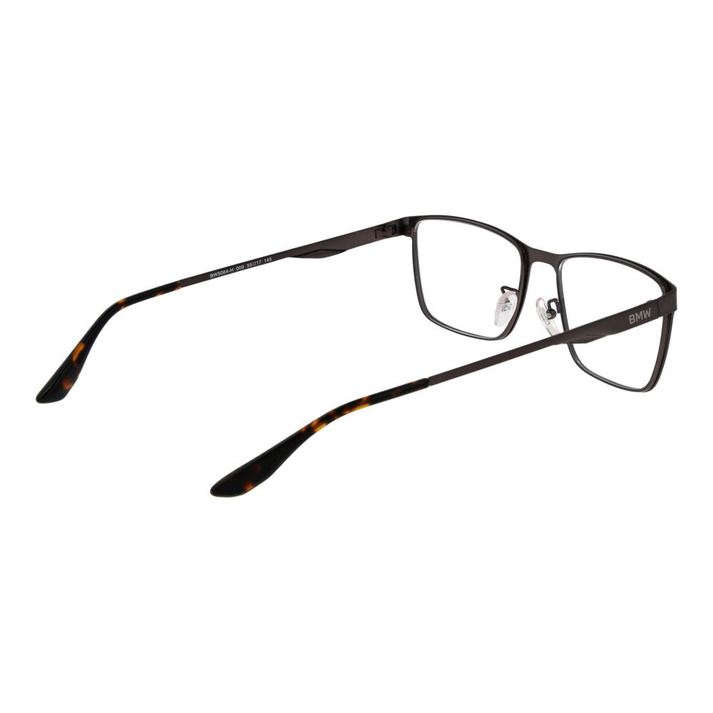 BMW Gray Metal Glasses - Designer Luxury Eyewear for Elegance