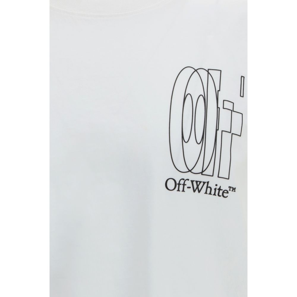 Elevate your wardrobe with the Off-White Big Double Arrow T-Shirt, crafted from 100% cotton for unparalleled comfort and timeless style, perfect for the discerning individual.