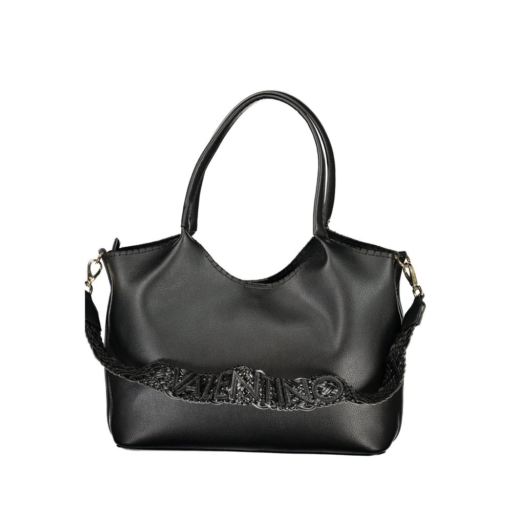 Valentino Black Polyethylene Handbag