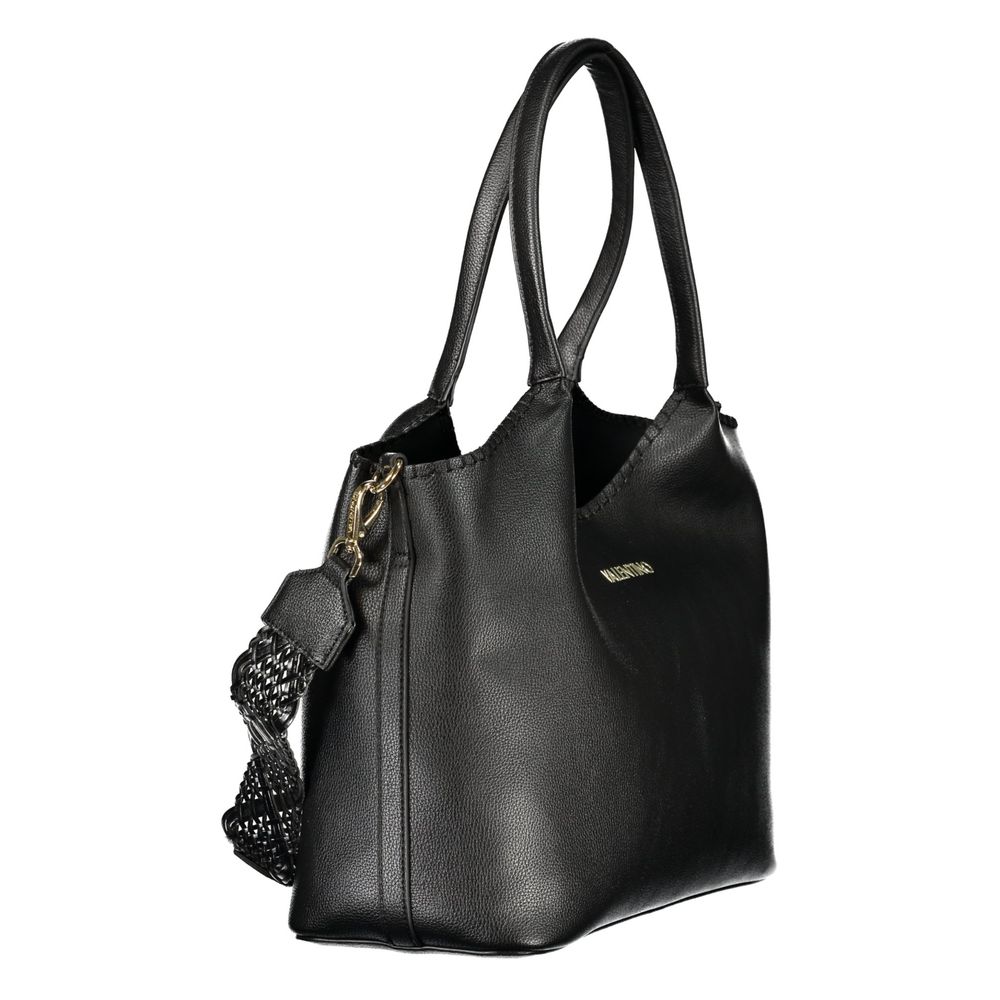 Valentino Black Polyethylene Handbag