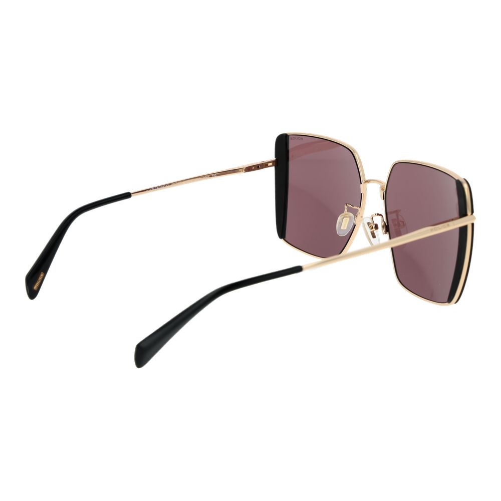 Elevate your style with Police Gold Metal Sunglasses, where luxurious craftsmanship meets striking mirrored lenses, embodying sophistication and timeless allure.