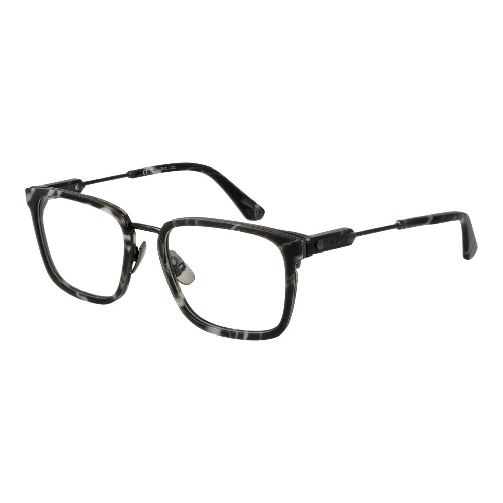 Police Gray Metal Glasses - Timeless Luxury Eyewear