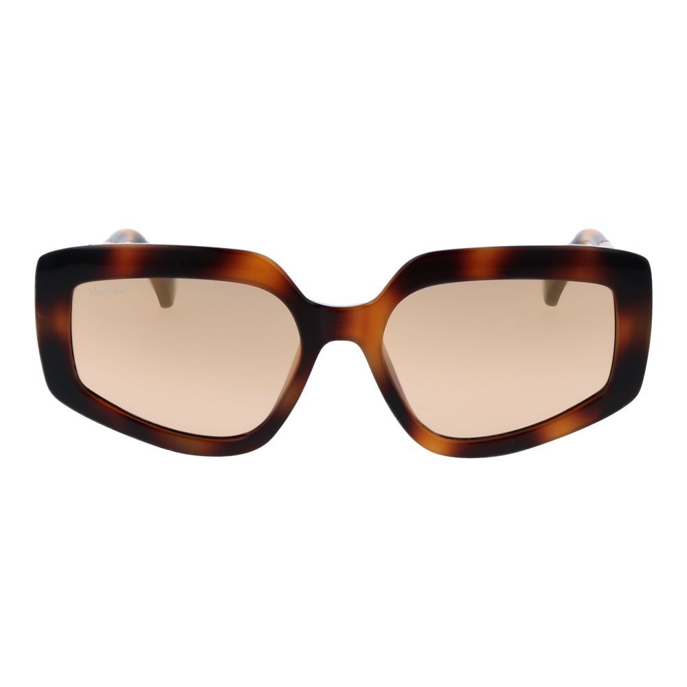 Discover the Max Mara Multicolor Plastic Sunglasses, a fusion of exquisite craftsmanship and luxurious design, perfect for elevating your summer style.
