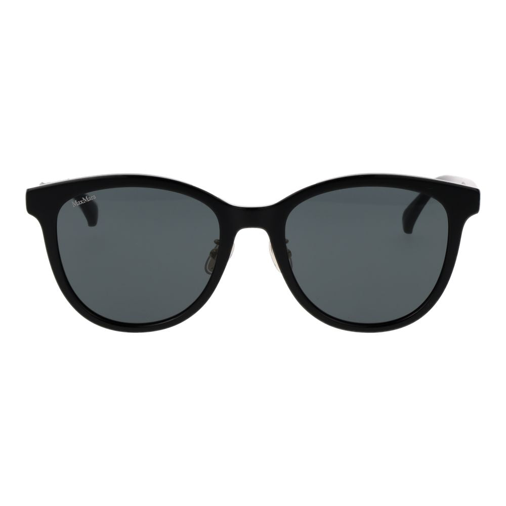 Max Mara Black Acetate Sunglasses - Timeless Luxury Accessory