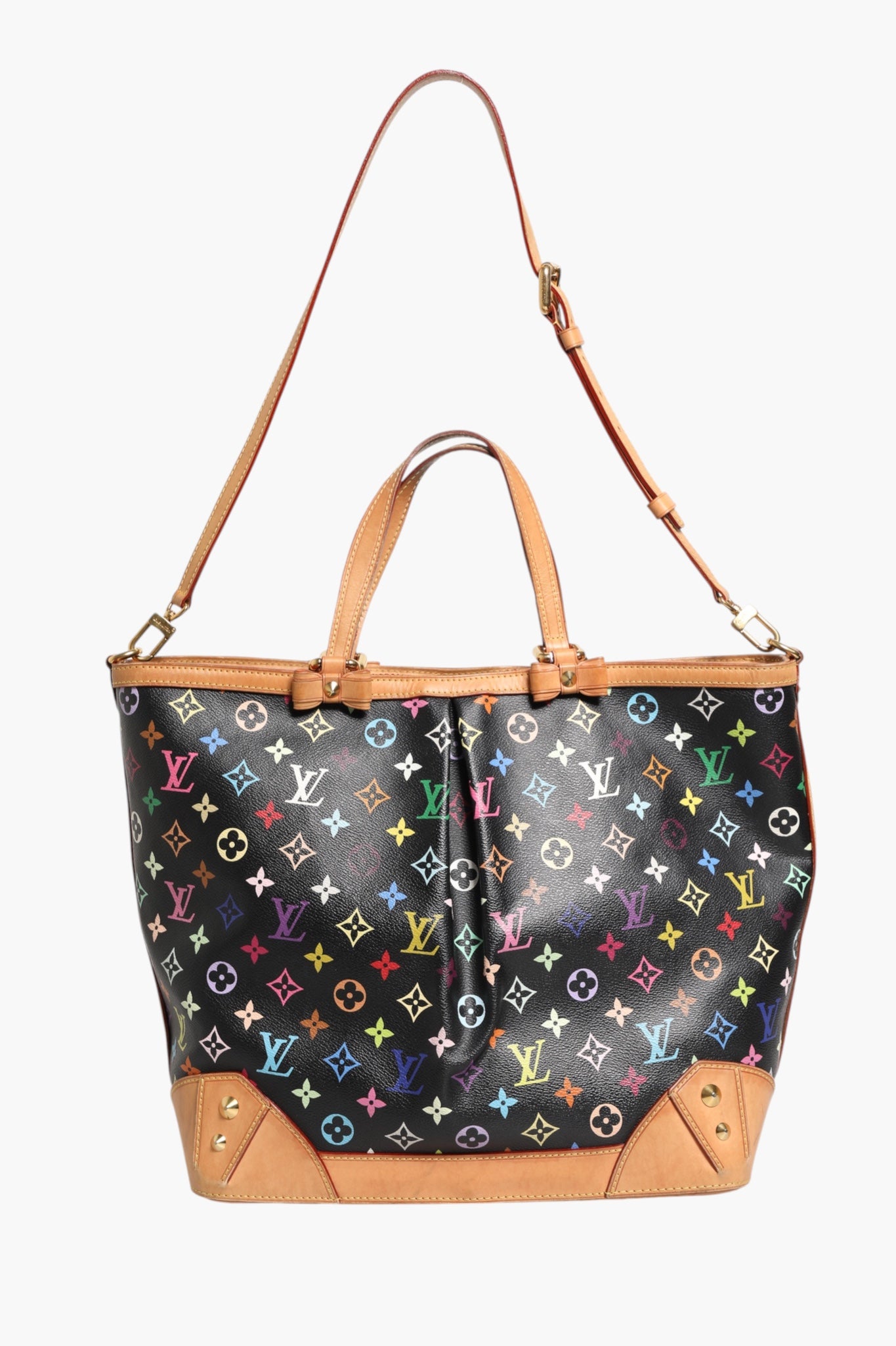 Discover the Louis Vuitton Monogram Multicolor Sharleen GM, a masterpiece of artistry and luxury that embodies sophistication and timeless elegance for the discerning individual.