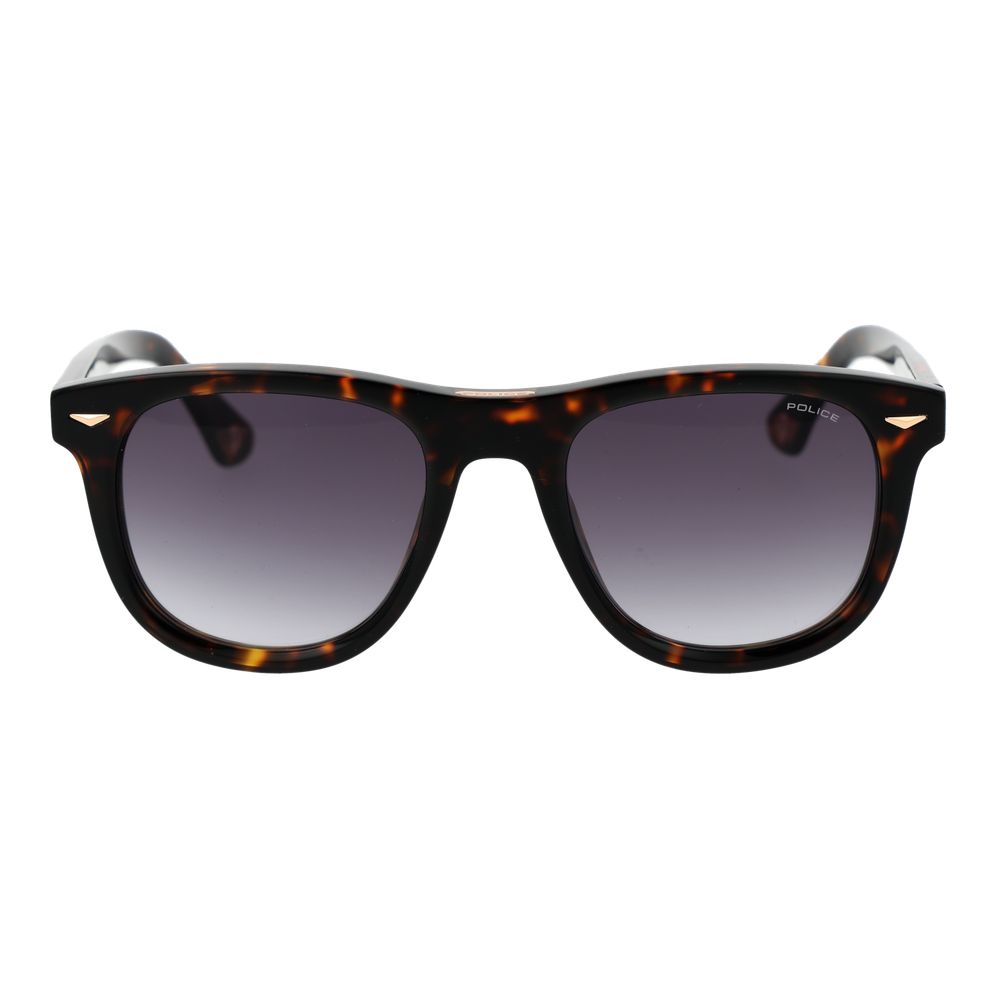 Police Brown Cellulose Acetate Sunglasses - Timeless Luxury Eyewear