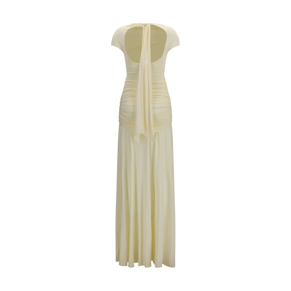 Self-Portrait Bicolor Viscose Casual Dress