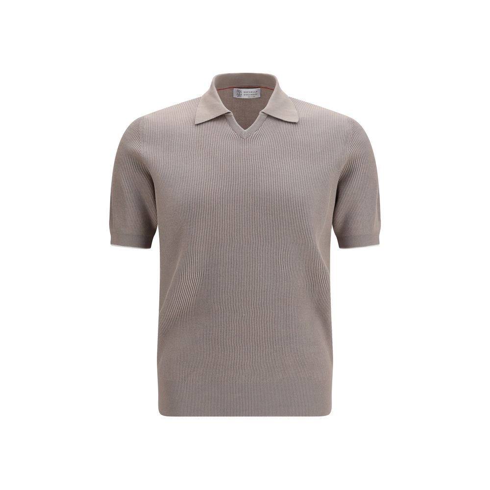 Brunello Cucinelli Gray Cotton Dress Shirt - Artisanal Luxury