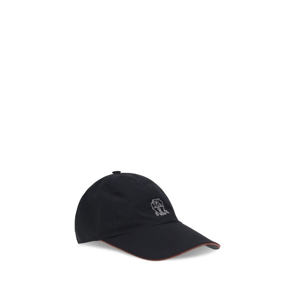 Elevate your style with the Brunello Cucinelli Blue Cotton Cap, a luxurious 100% cotton accessory from the SS26 collection, embodying timeless elegance and refined sophistication.