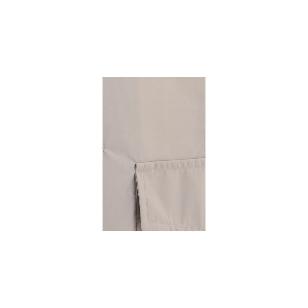 Brunello Cucinelli Beige Cotton Coat - Artisanal Luxury Outerwear