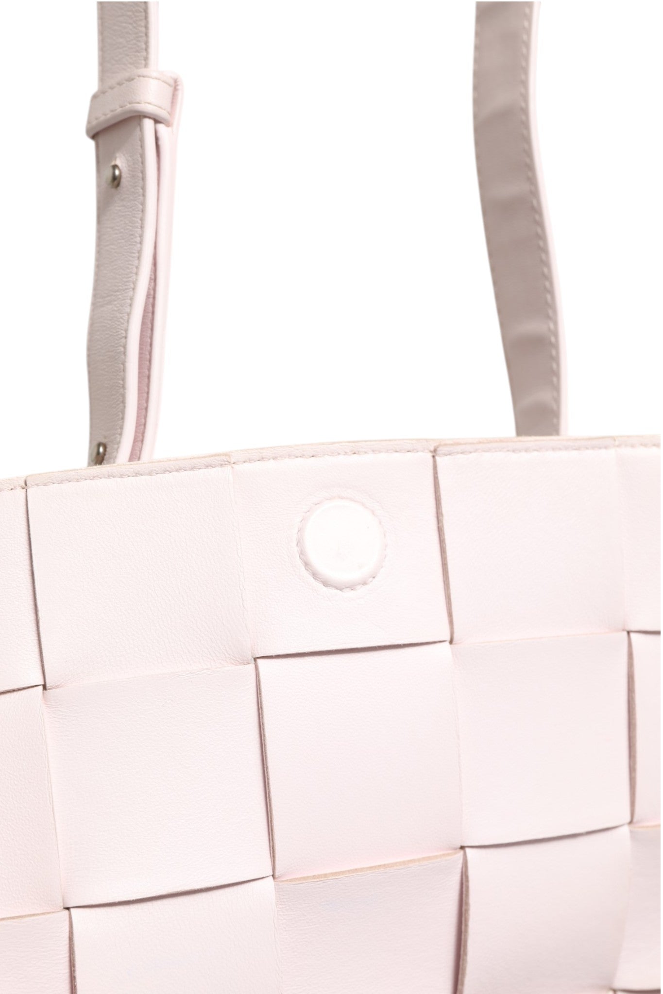 Bottega Veneta Pink Intrecciato Cassette Shoulder Bag - Artisanal