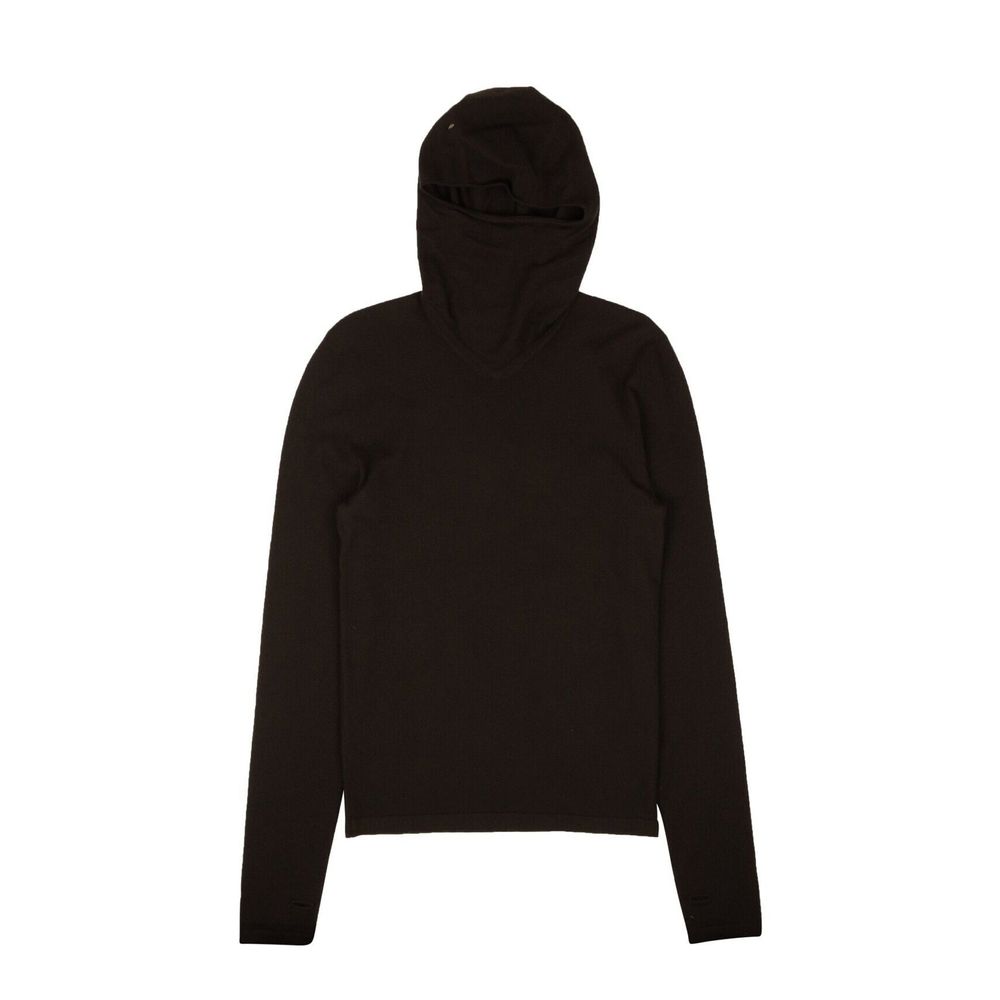 Bottega Veneta Black Cashmere Hoodie - Luxurious Designer Couture