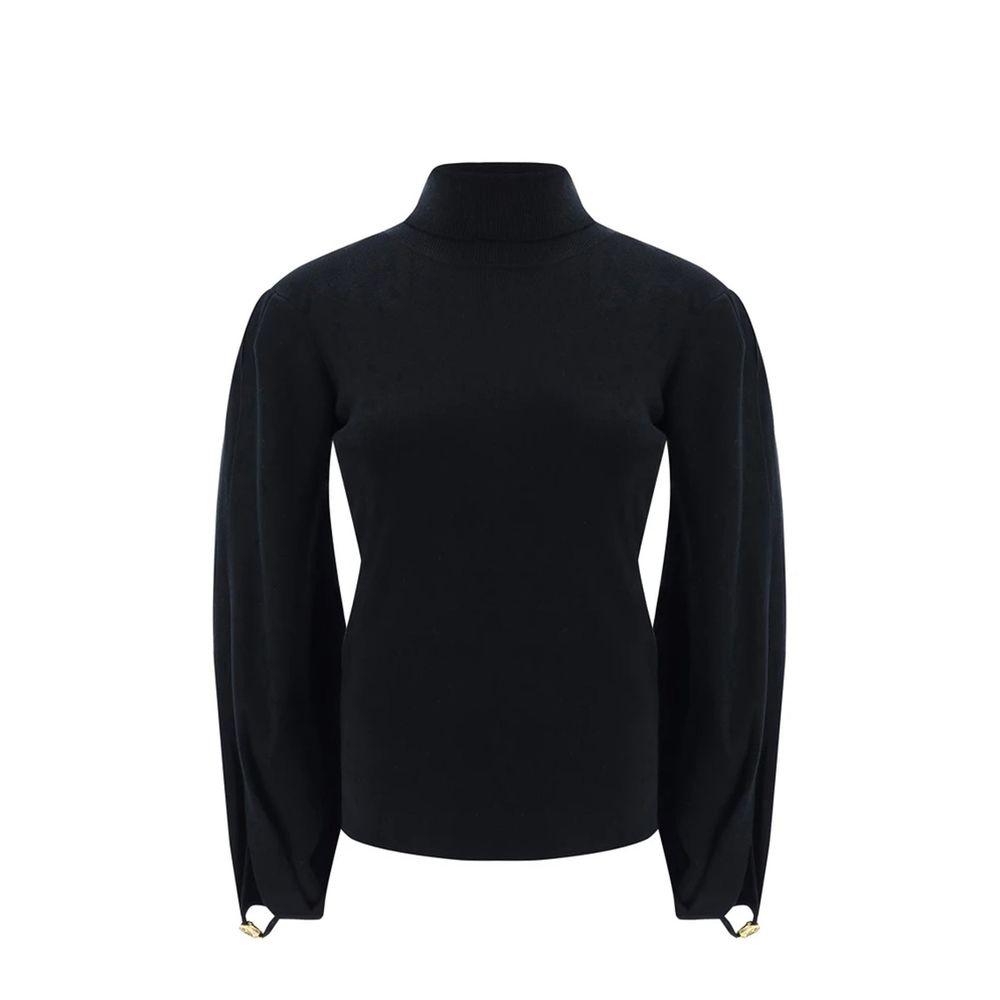 Chloé Black Polyamide Sweatshirt - Luxe Designer Couture