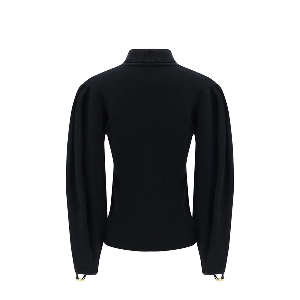 Chloé Black Polyamide Sweatshirt - Luxe Designer Couture