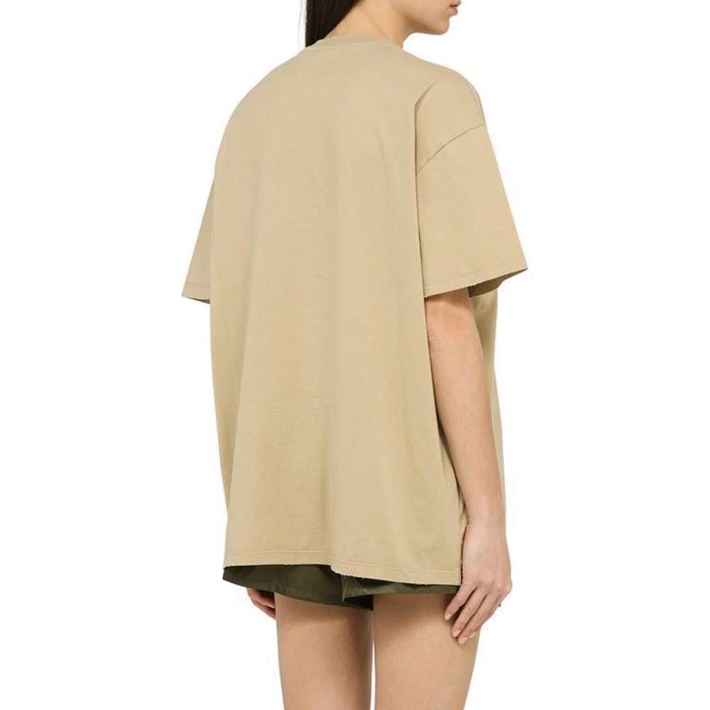 Elevate your wardrobe with the Prada Beige Cotton Sportswear, a luxurious blend of comfort and style, crafted in Italy for the discerning fashion connoisseur.