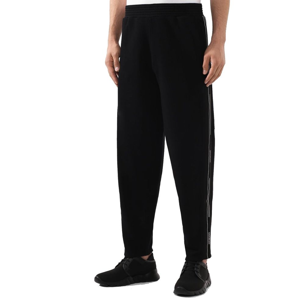 Givenchy Black Cotton Joggers - Luxury Designer Athleisure