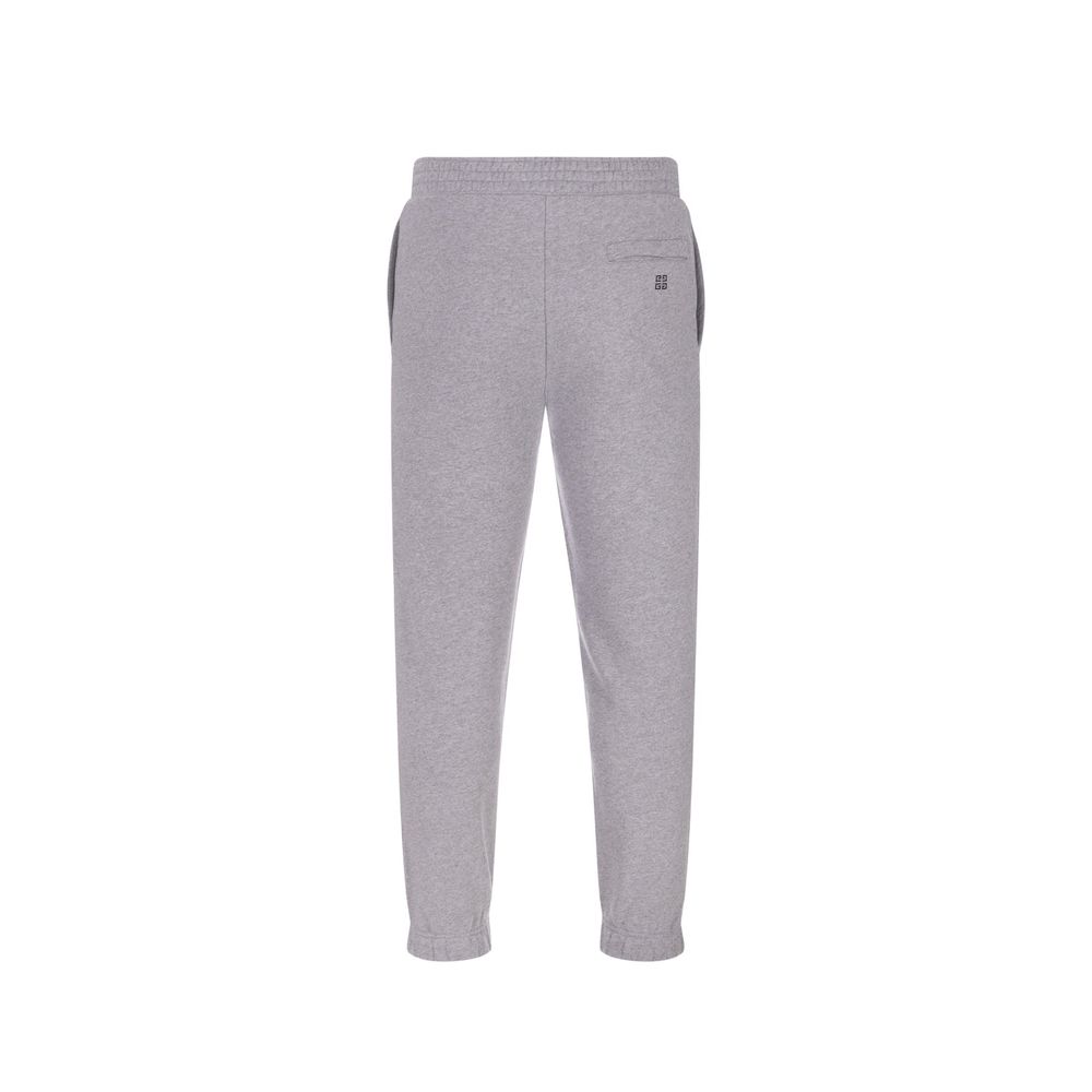 Givenchy Gray Cotton Joggers - Designer Luxury Sportswear