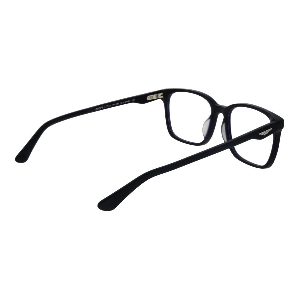 Police Blue Cellulose Acetate Glasses - Artisanal Luxury Frames
