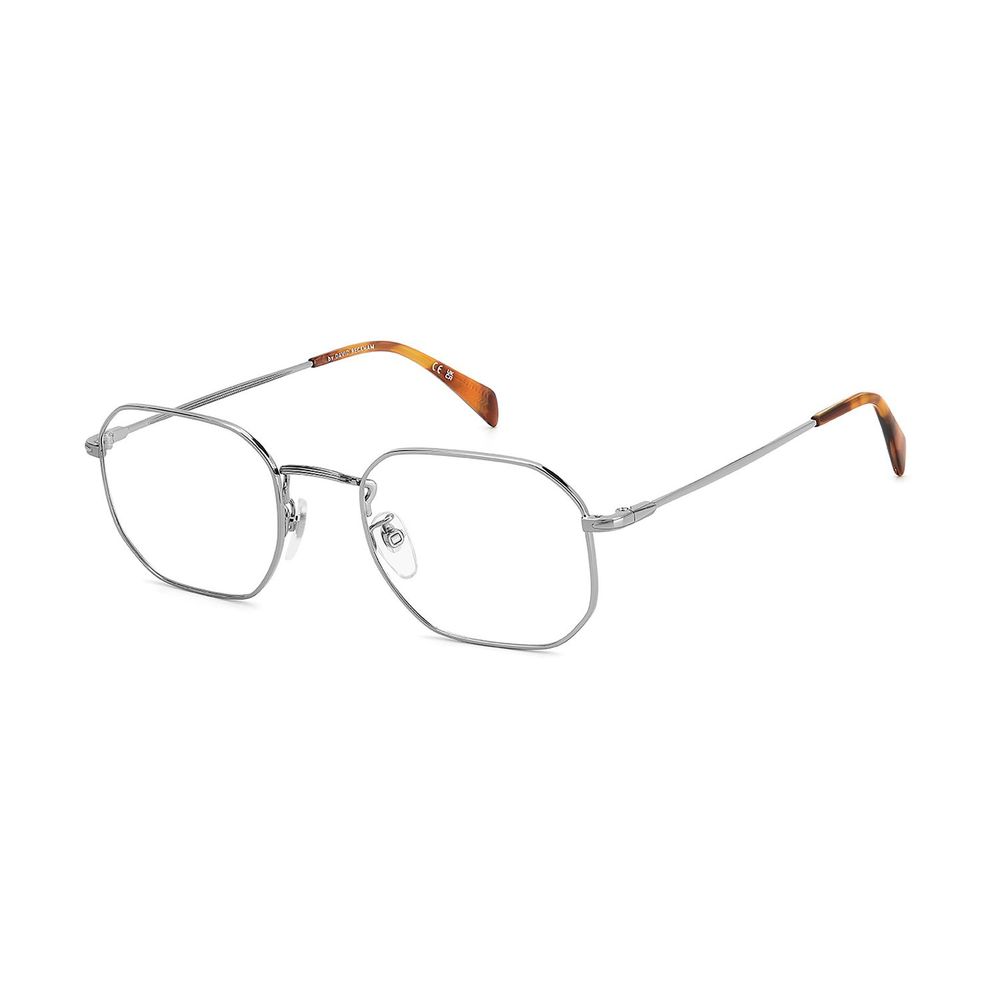 David Beckham Silver Metal Glasses - Luxury Full-Rim Frames