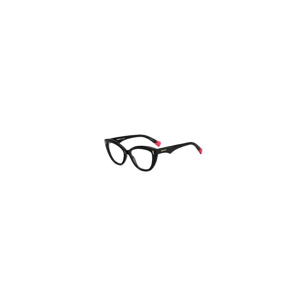 Discover the Missoni Black Acetate Glasses, a fusion of exquisite craftsmanship and timeless elegance, perfect for those who embrace luxury and sophistication.