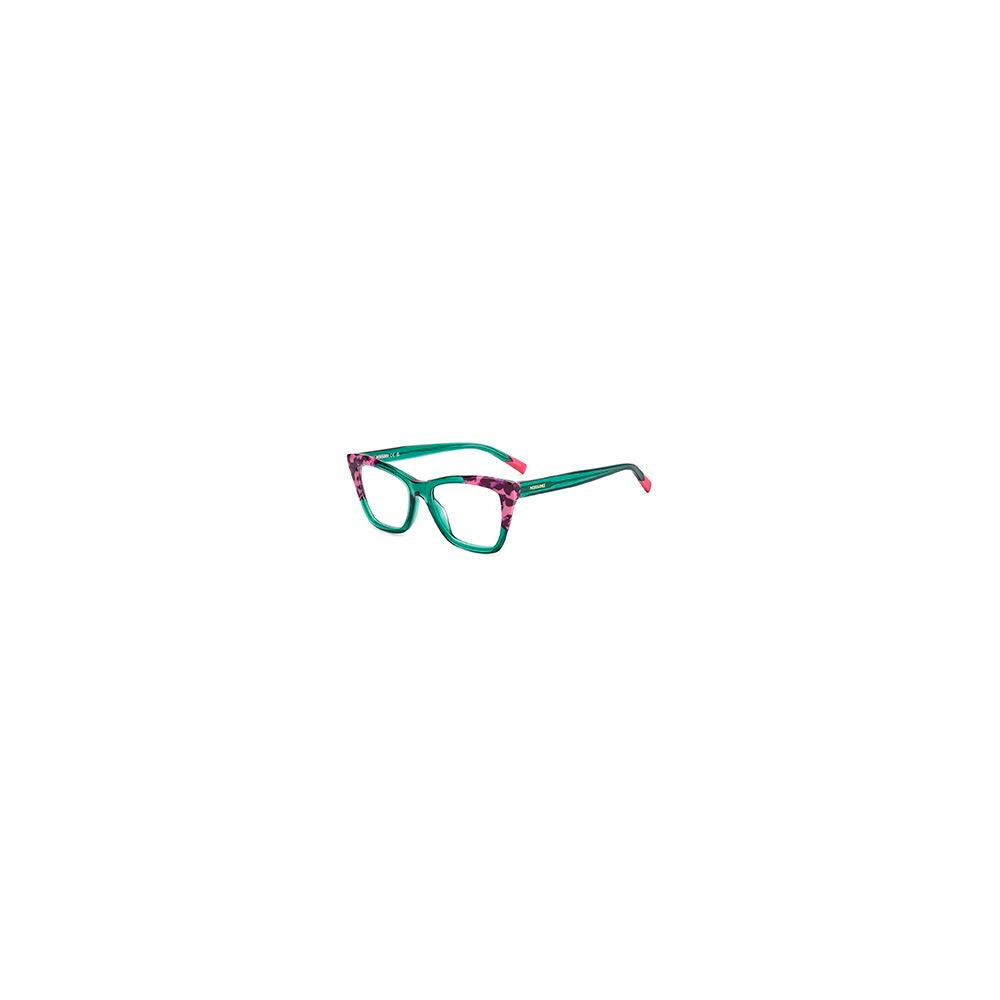 Discover the allure of Missoni's Turquoise Acetate Glasses, where exquisite craftsmanship meets timeless elegance, perfect for the discerning fashion connoisseur.