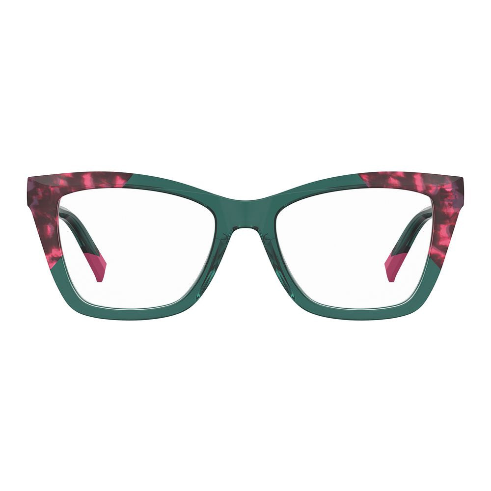 Elevate your elegance with Missoni's Turquoise Acetate Glasses, a luxurious blend of sophisticated design and timeless allure, perfect for the discerning fashion connoisseur.