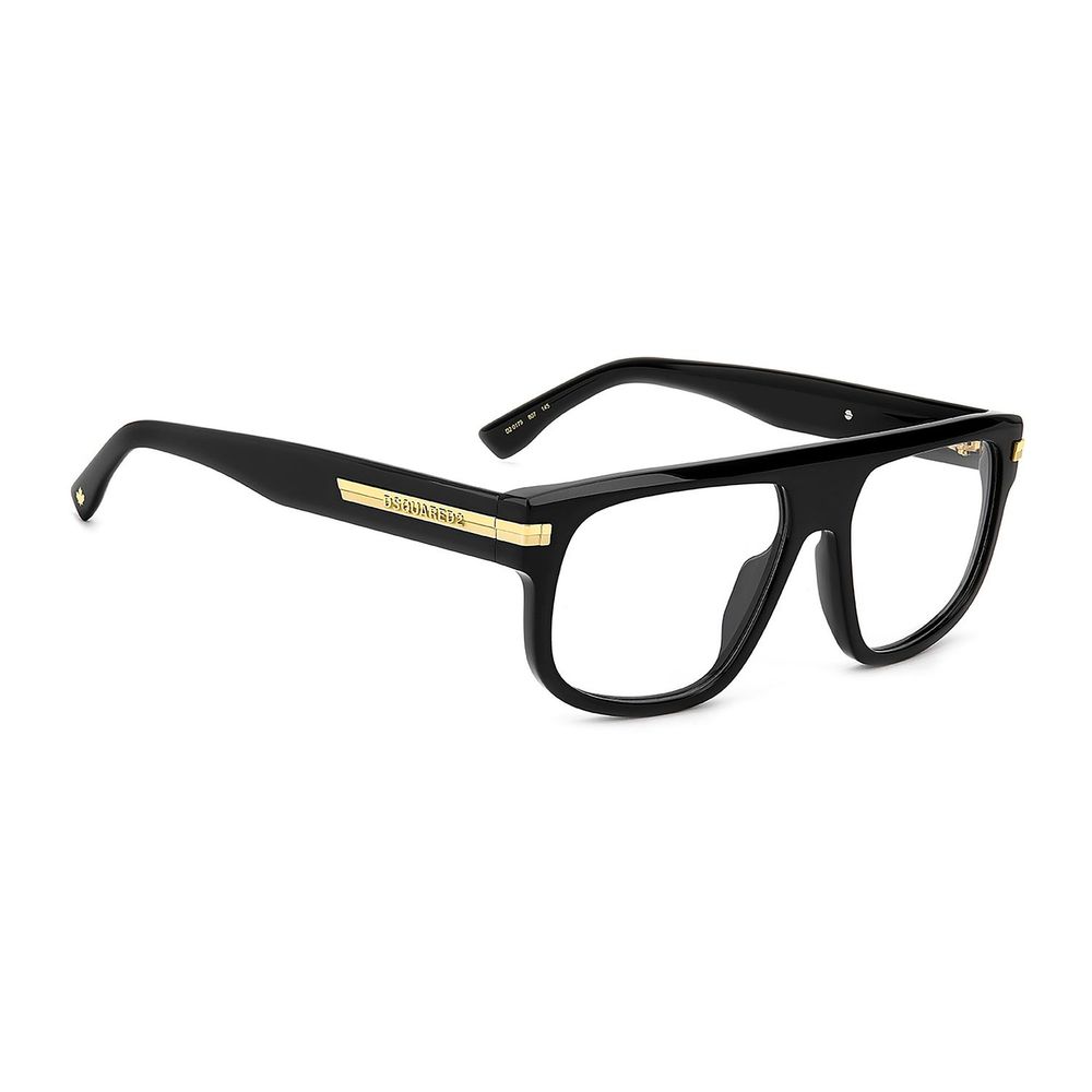 Dsquared² Black Acetate Glasses – Luxury Eyewear for the Discerning