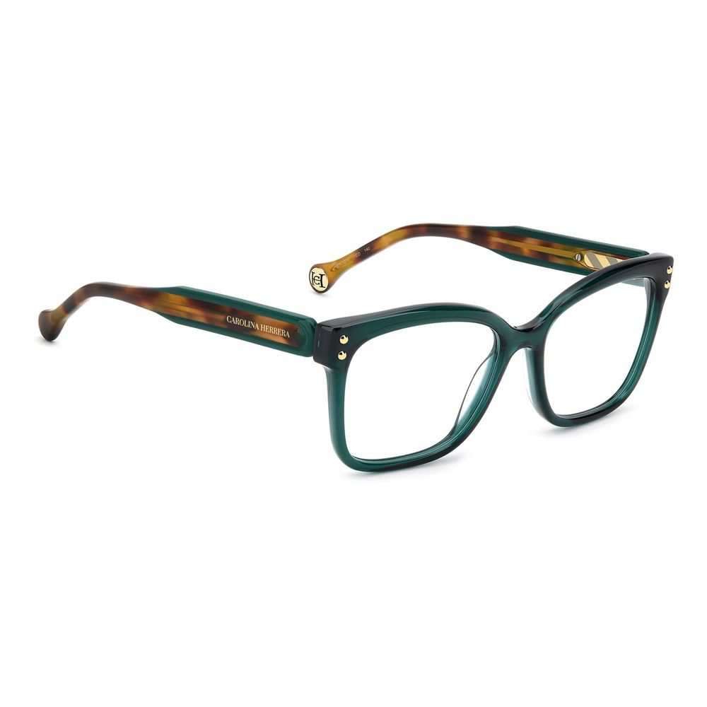 Carolina Herrera Turquoise Acetate Glasses - Designer Couture