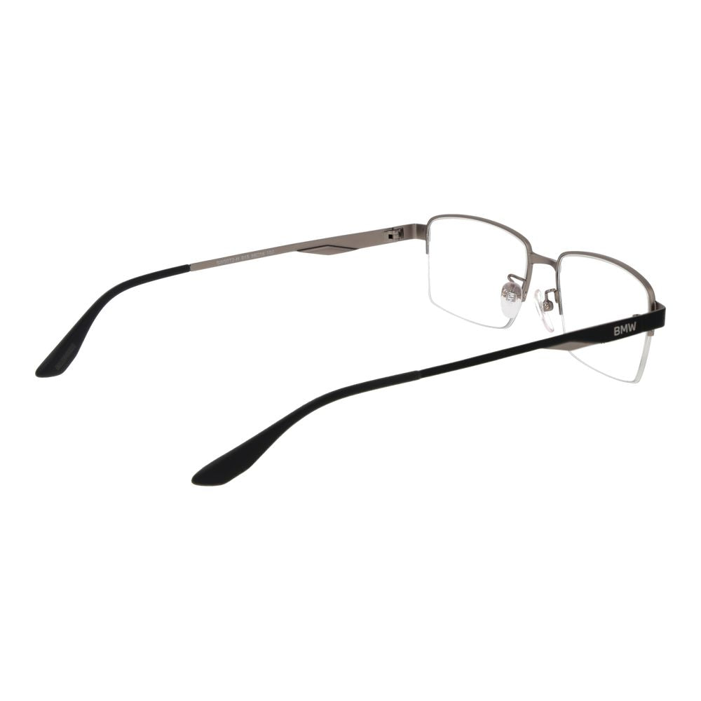 BMW Gray Metal Glasses - Artisanal Luxury Frames for Elegance
